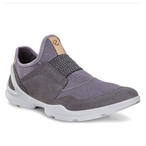 Ecco Biom Street Slip-On Sneakers - Grey/Purple - Women's EU 36 / US 5.5